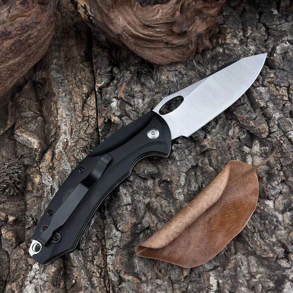 

Легкий и прочный складной нож 818 для активного отдыха, портативный, с лезвием из стали D2 и рукоятью из алюминия T6, нож для выживания