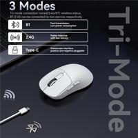 Attack Shark X3 mouse  49g Lightweight Mouse Pixart 3395 Gaming Mouse Wireless 2.4G Bluetooth Gaming Esport Mouse Laptop