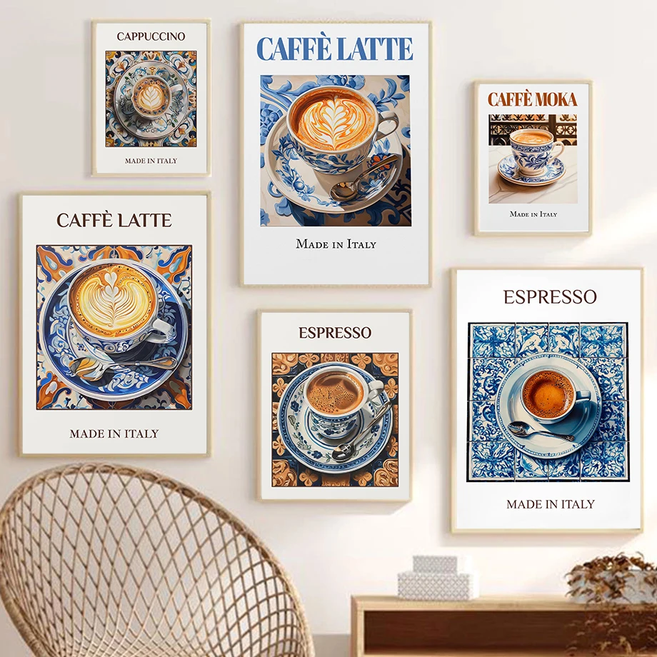 Retro Coffee Poster…