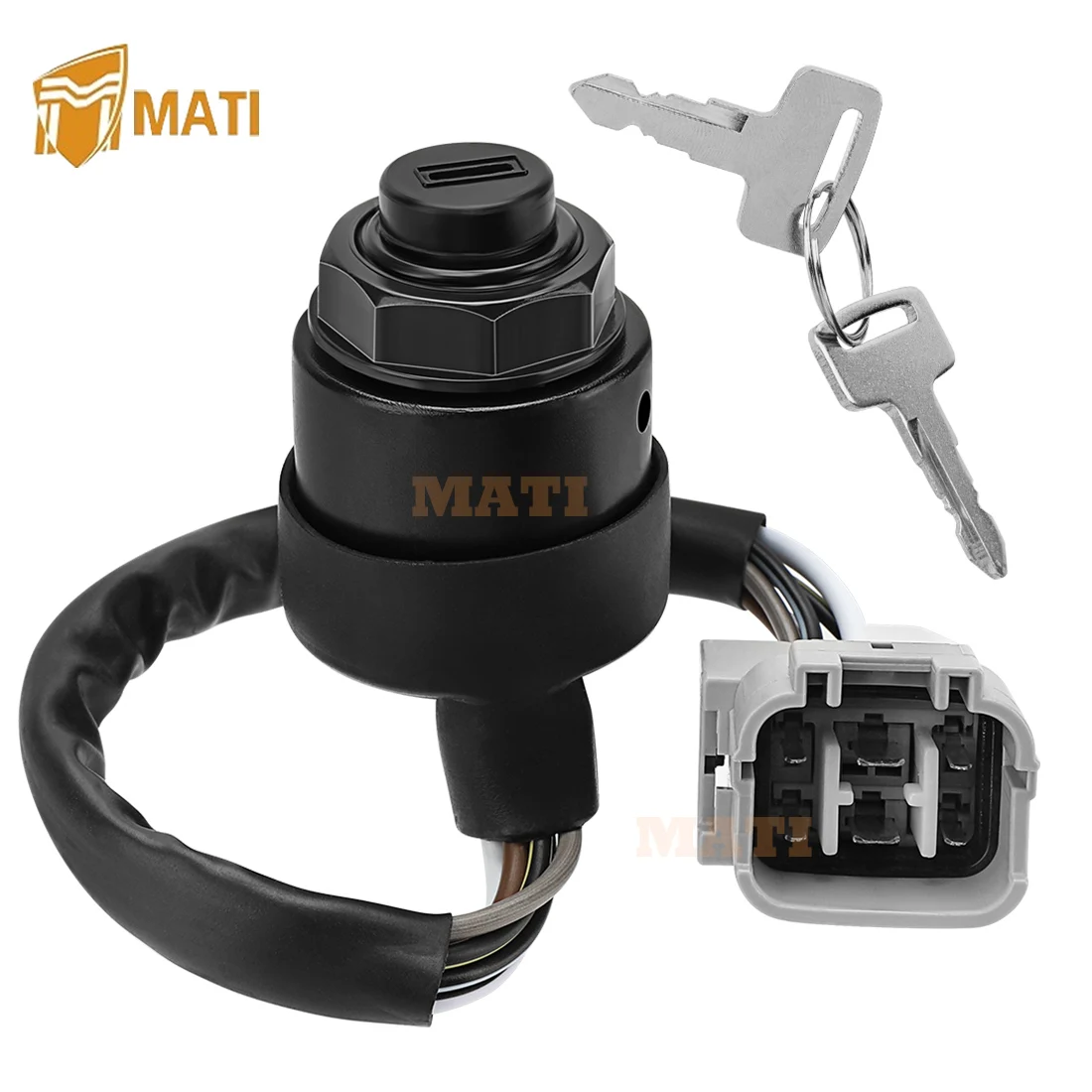 

MATI Ignition Key Switch 6Wires for Kawasaki Teryx Teryx4 750 800 KRF750 KRT750 KRF800 KRT800 2008-2023 27005-0036