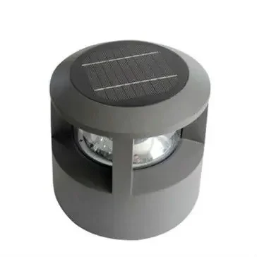 

YYHC-Aluminum landscape lamp deck floor lights solar garden led light two-color lamp