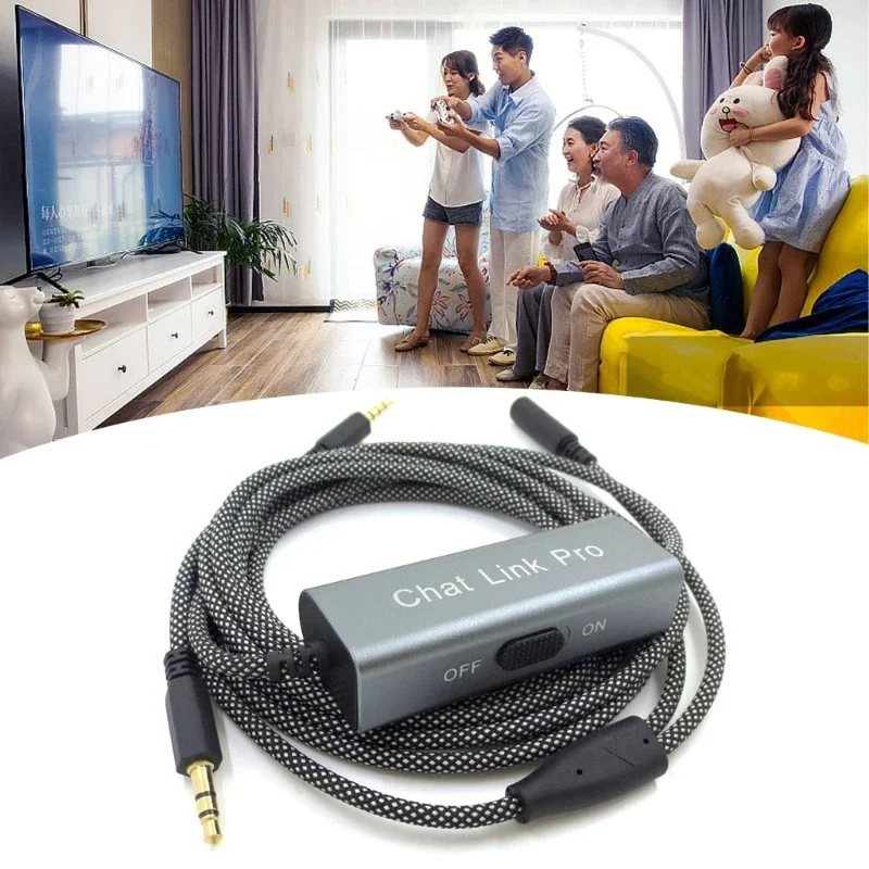 

Gaming Party Chat Link Cable For HD60,HD60S HD60S+Chat Link With Noise Cancellation For Game Capturing Live Streaming