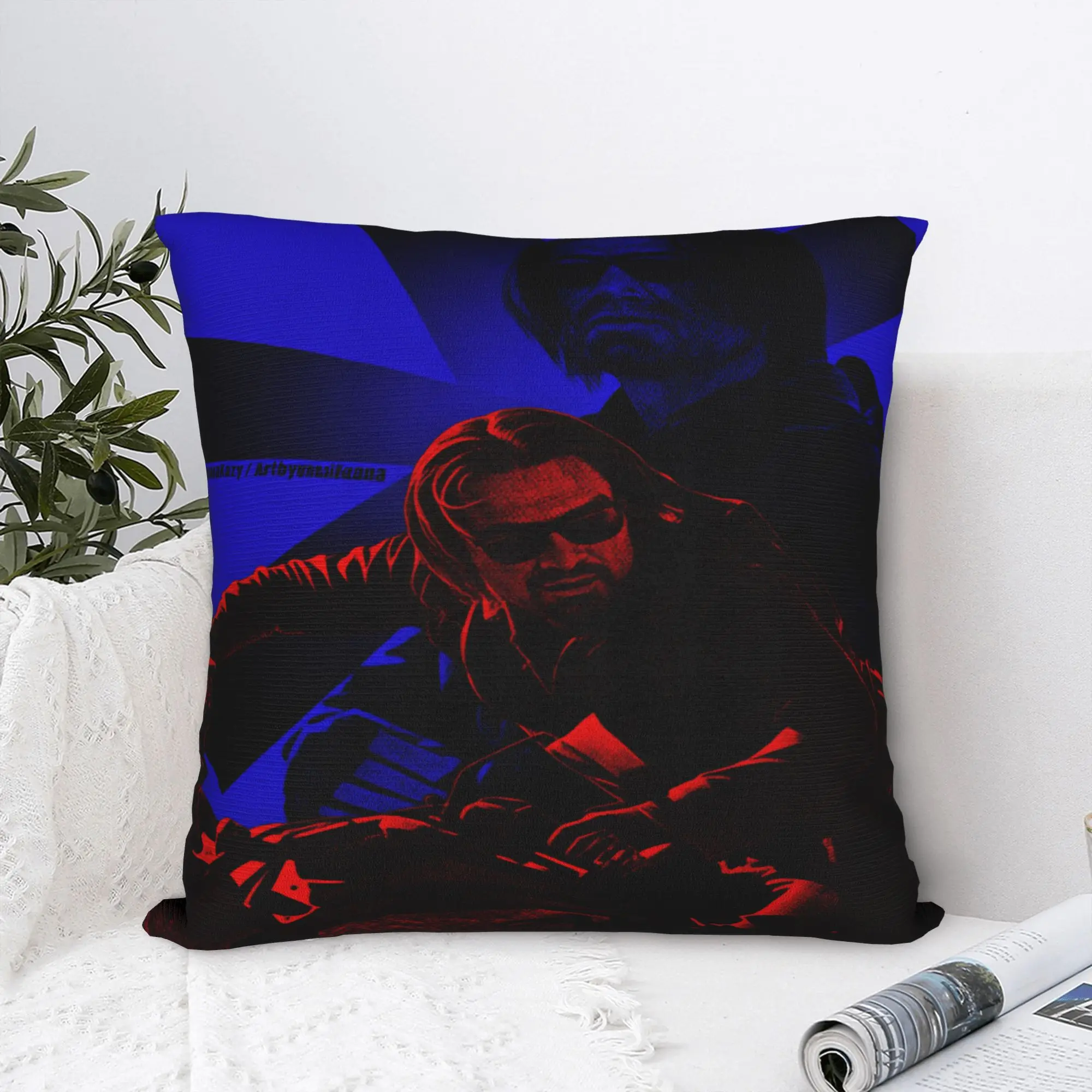 Bucky Barnes Winter Soldier Pillowcases  Retro Trendy Pillow Case For Living Room Bed Chair Comfy Pillow Cover