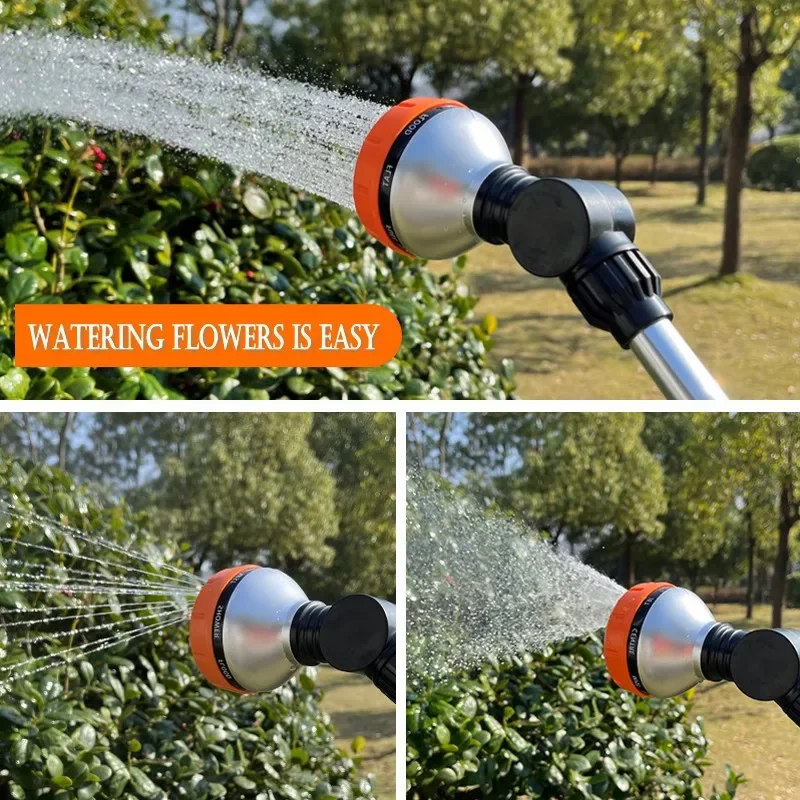 

Garden Water Gun Adjustable High Pressure Washer Car Wash Spray Gun Foam Nozzles For Watering Hose Irrigation Sprinkler Tools