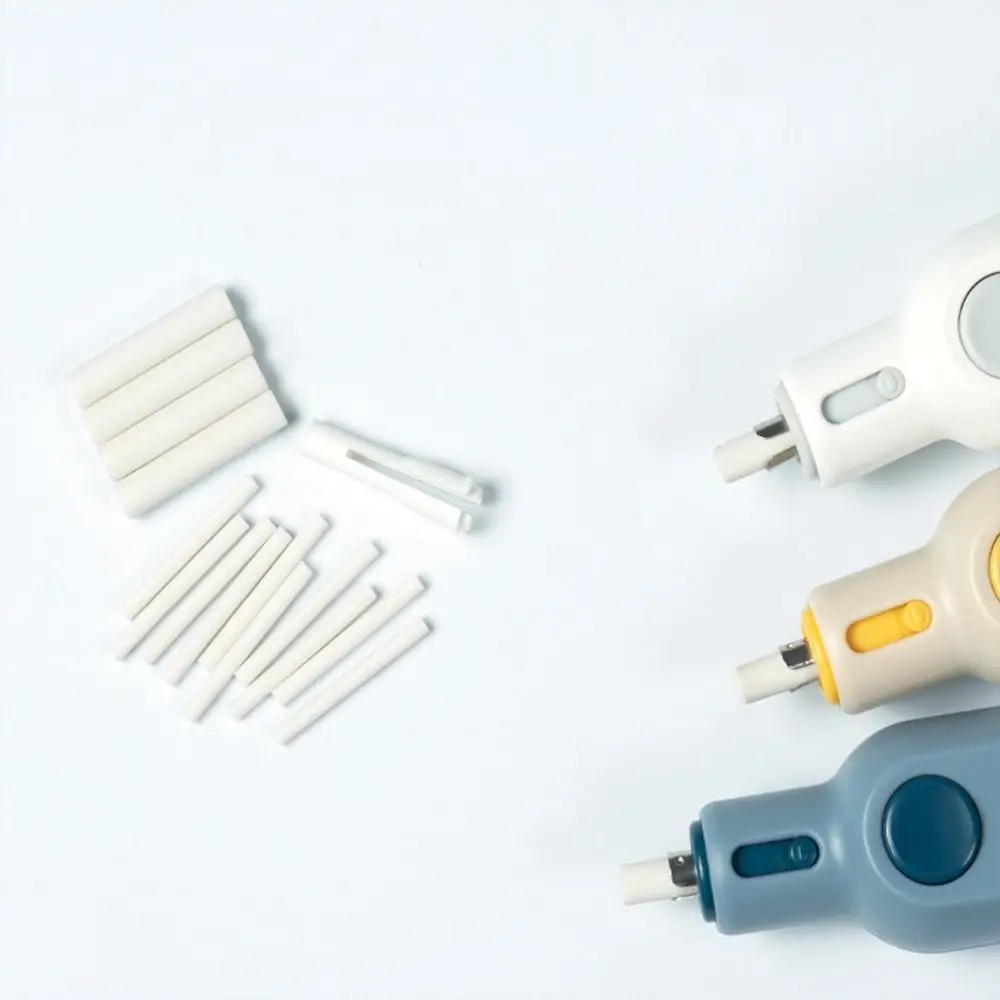 Less Rubber Debris Electric Eraser with Refills Core Replacement Leave No Mark Pencil Wiping Eraser‘ Traceless Labor-saving
