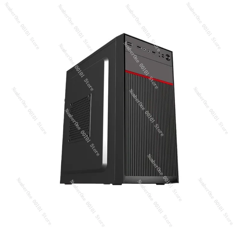 Business Office Desktop Computer Case Compact Mini PC Chassis Simple Modern Home Use Micro ATX ITX Tower Cabinet