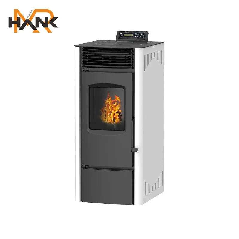 Indoor Usage Wood Pellet Fireplace Stoves With WIFI Control
