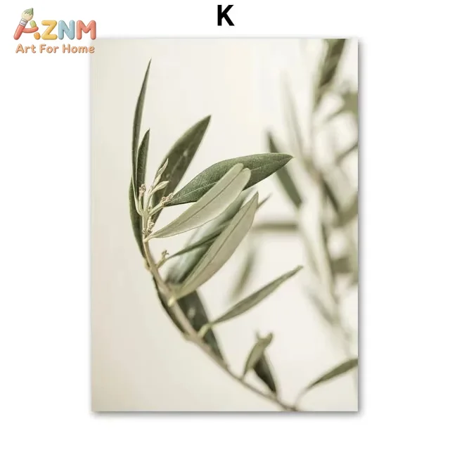 AZNM Mediterranean Tuscan Countryside Canvas Wall Art Rural Village Lemon Olive Artichoke Floral Scenery Neutral Warm Tone Farmh