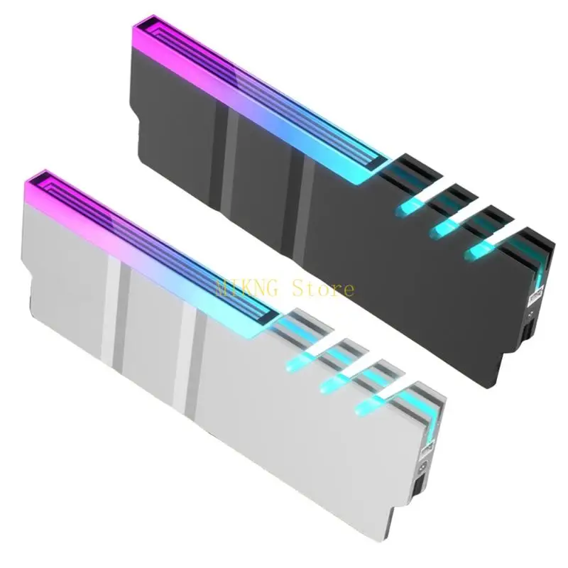 

ARGB Syncs Capable DDR4 DDR5 Memory Coolers for Customs Lighting Aluminum Frame best sale