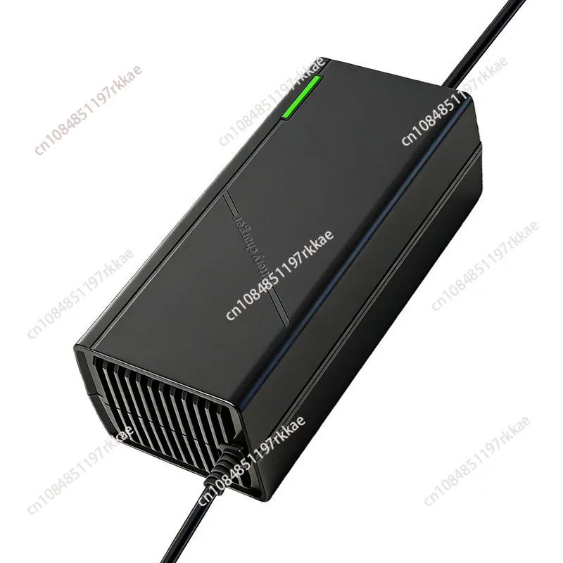 Universal Lithium Battery Charger 12V-72V 2A-8A for Ternary & LiFePO4 E-Bike/Scooter Batteries Overvoltage Protection