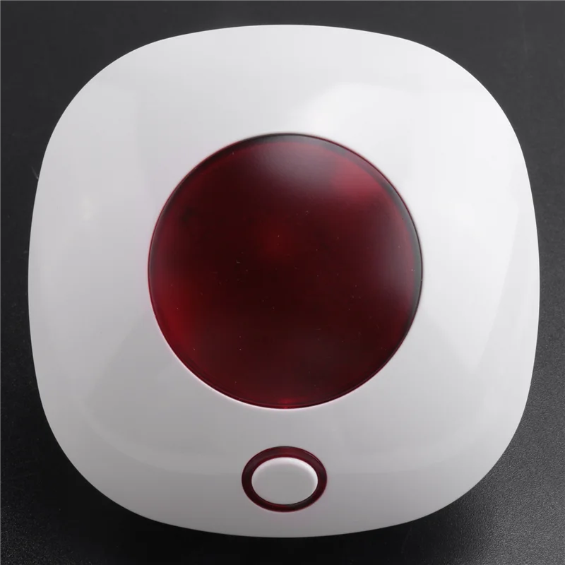 ABRU-Smart Sound Light Alarm Siren WIFI 110Db TUYA Safety Protection Siren Home Alarm Security System