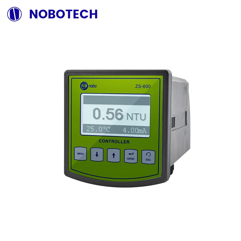 NOBO Turbidity Test of Water ZS60 Industrial Online Turbidity Meter Controller with Sensor