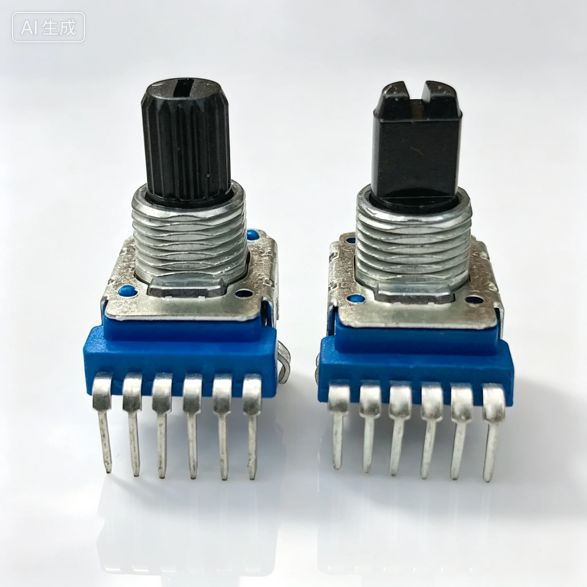 10pcs for RK12 Vertical Potentiometer 6Pin B50K A10K Knob for Amplifier Speaker Volume Control