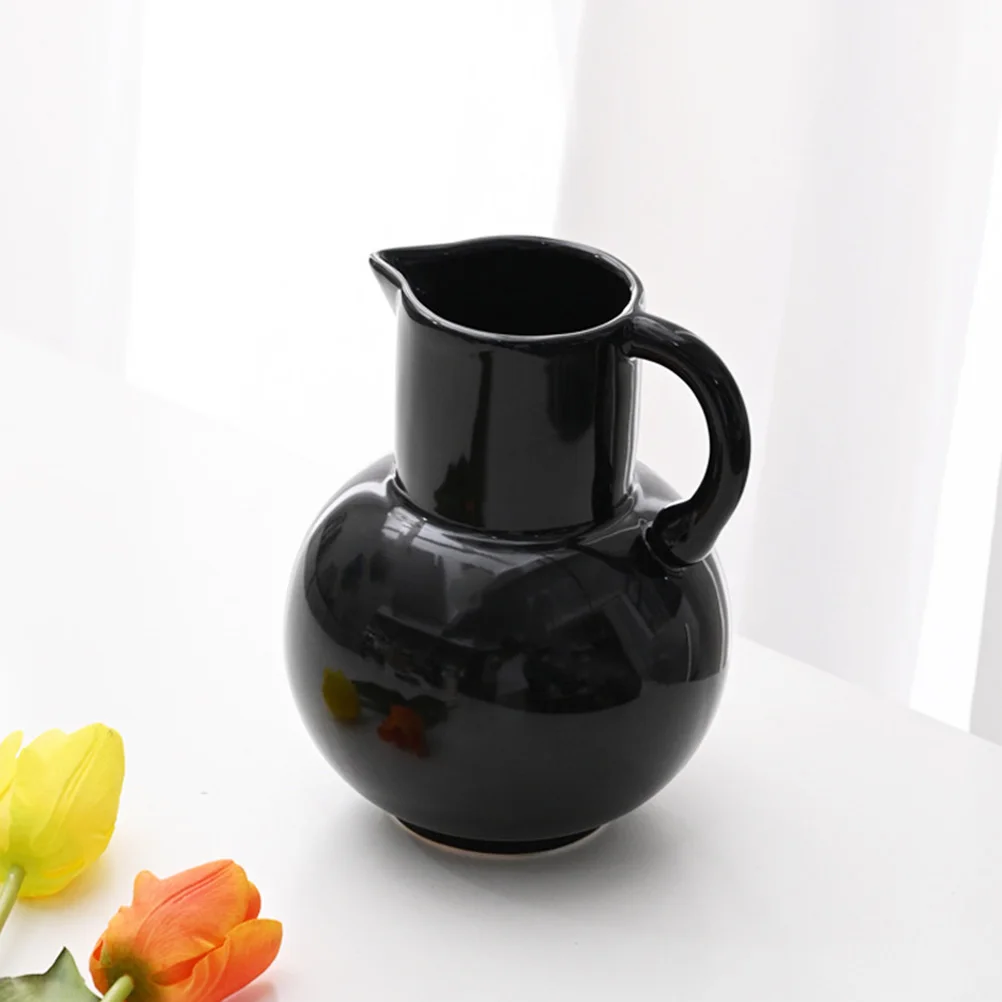 

Decorative Ceramic Vase for Home Office Balcony Flower Arrangement Pitcher Vase Flower Arrangement Holder Room Decor