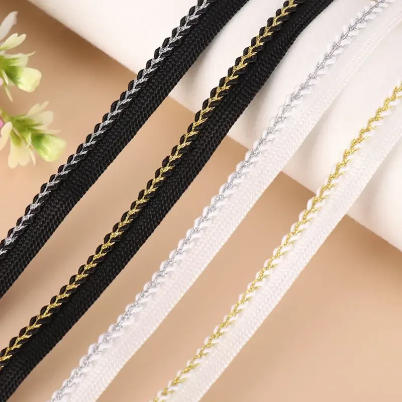 5 Meters/196.85 Inches Per Pack, New Clothing Accessories, DIY Lace Fabric, Curtains, Exquisite Party Headwear Accessories, Brai