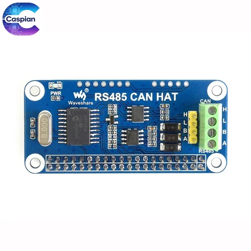 5Pcs MCP2515 RS485 CAN HAT for Raspberry Pi 4B 3B+ Zero 2W SPI UART Long Distance Communication