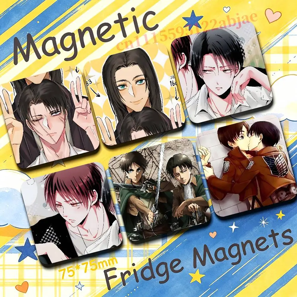 Ereri A-Attack on Titan Magnet Refrigerator Fridge Sticker for Home Decor DIY Wall Decor