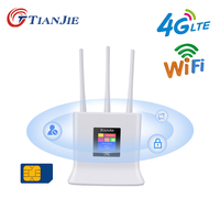 TIANJIE Networking High Speed 3G 4G CPE WIFI Router LTE FDD TDD External Antenna Hotspot RJ45 WAN LAN Sim Card Slot Modem Dongle