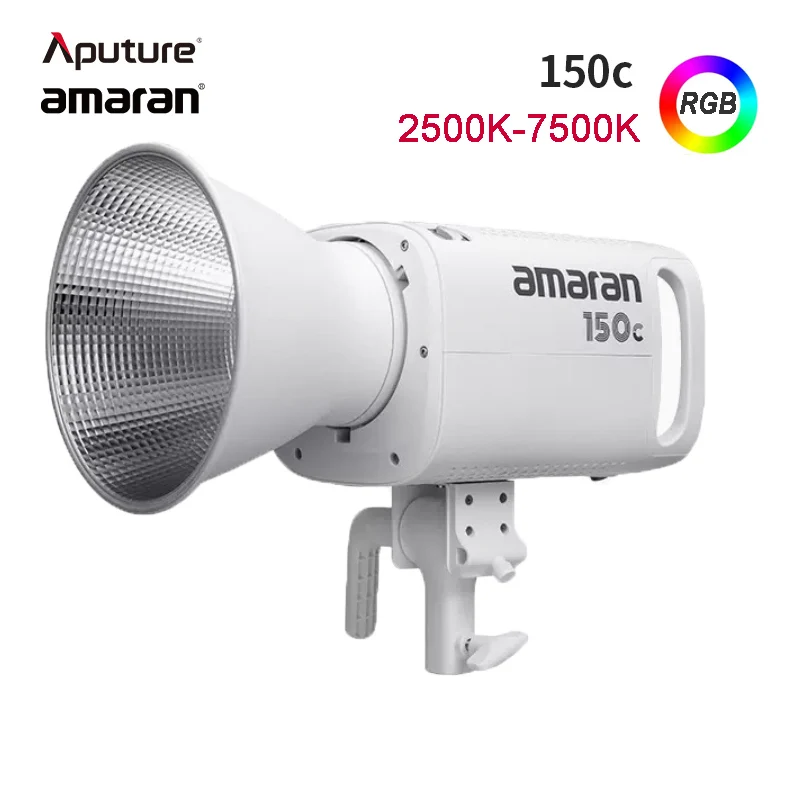 

Aputure Amaran 150c 2500K-7500K LED RGBWW Full-color Camera Photography Studio Video Light with Bowens Mount CRI 95+ TLCI 95+