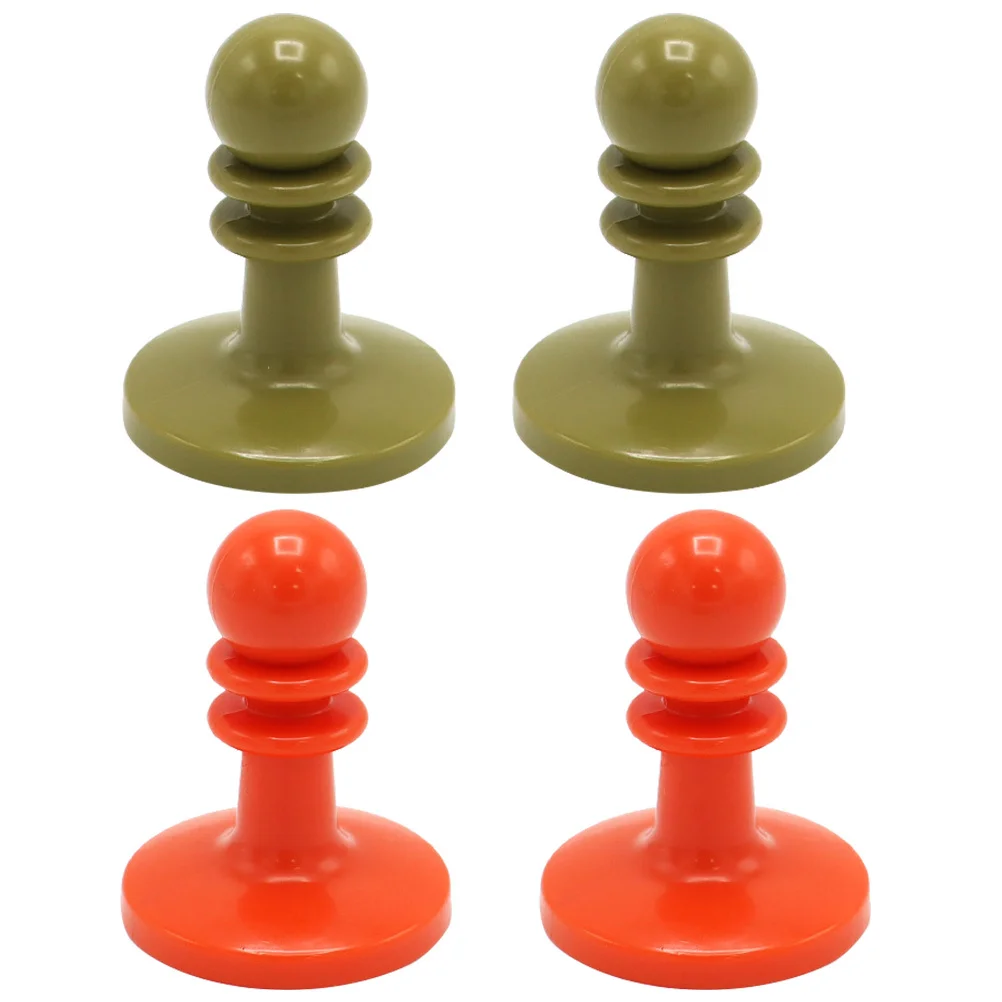 

4pcs Pole Cap TPU Anti-Thunder Cap For Outdoor Proof Camping Hiking Safety Anti Thunder Hat Red Green Color