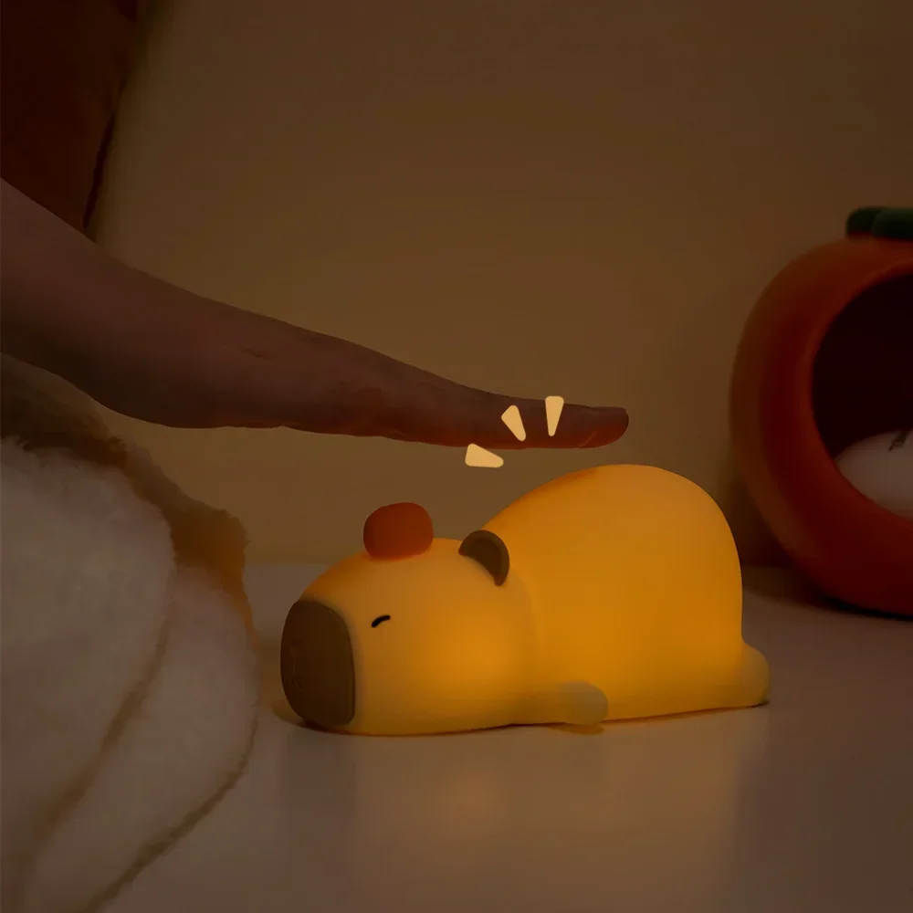 Cartoon Silicone Kabbalah Bedroom Soft Timed Sleep Light LED Color Rechargeable Dimming Companion Sleep Light