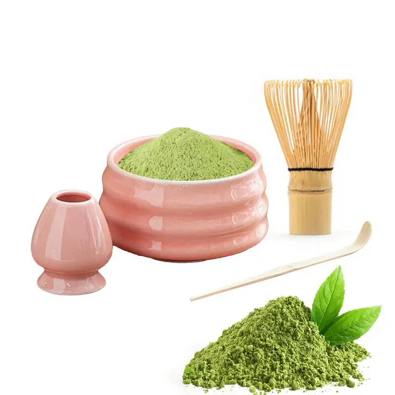 Ceramic Matcha Kit Natural and Safe Tea Set Matcha Set Sturdy Professional Matcha Kit for Family Friends Colleagues Matcha