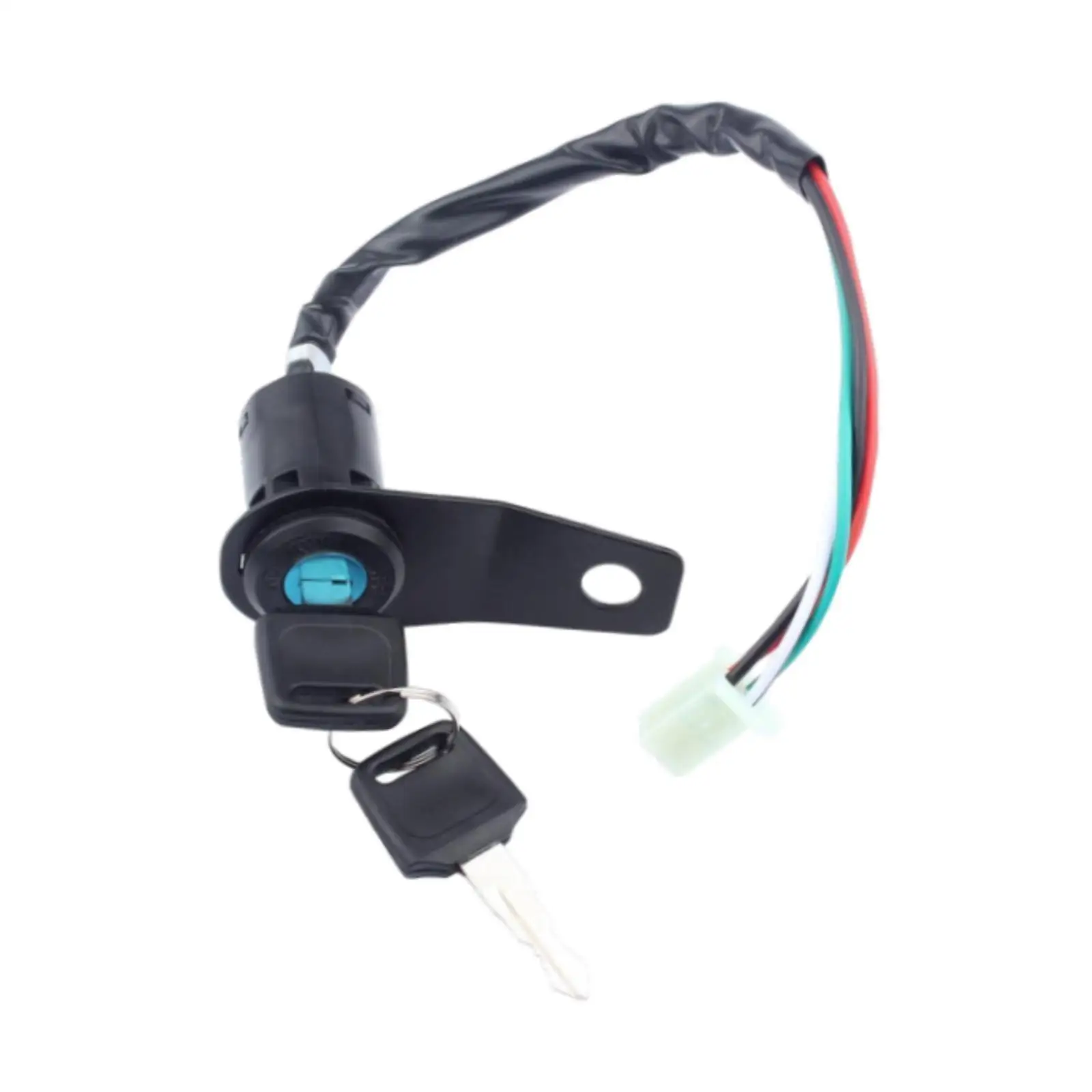 Ignition Key Switch Starter Switch Solid with 2 Keys Power Switch Electric Door Lock Key for Beach Cars 150cc 250cc Atvs