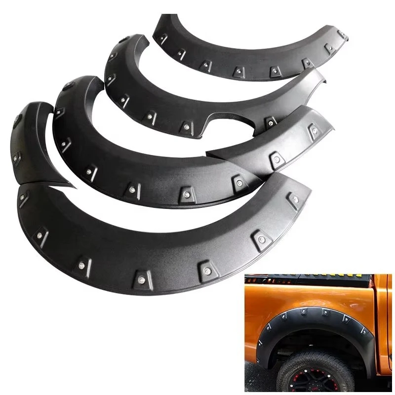 Hot Selling Wholesale Abs Wheel Eyebrow Arch Wide Car Fender Flares Automobile Fender Fit for Ranger