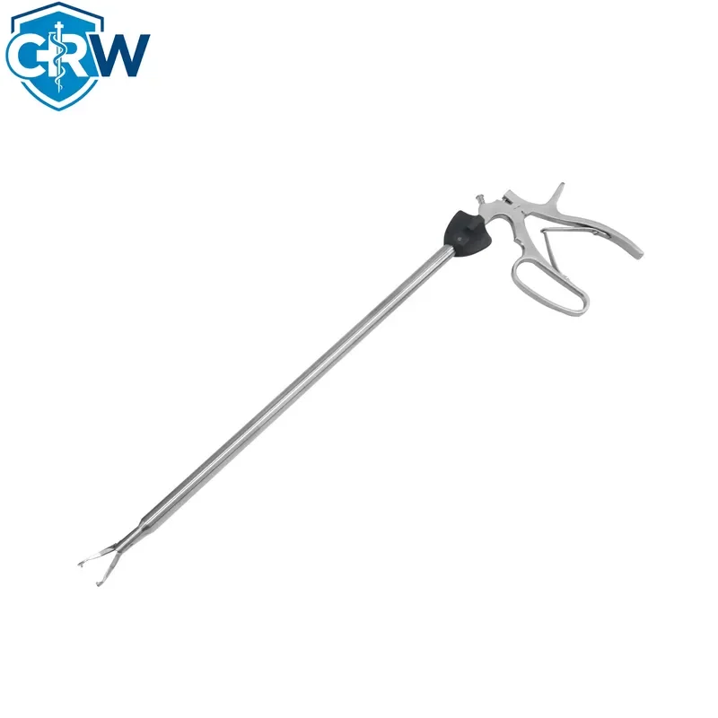 CRW Atraumatic Clip Applier Bulldog Clamp Forceps Instrument Set 10mm