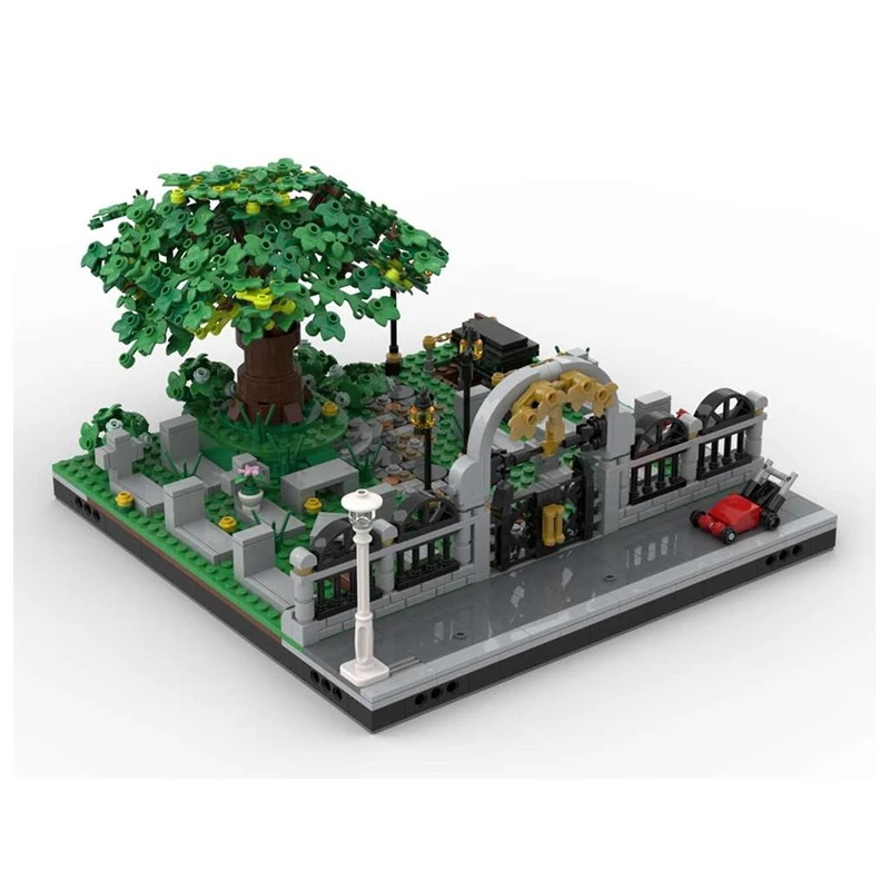 

1164pcs MOC Big Tree Cemeteries Educational DIY Modular Building Blocks Creative Assembly Collector Gift Set