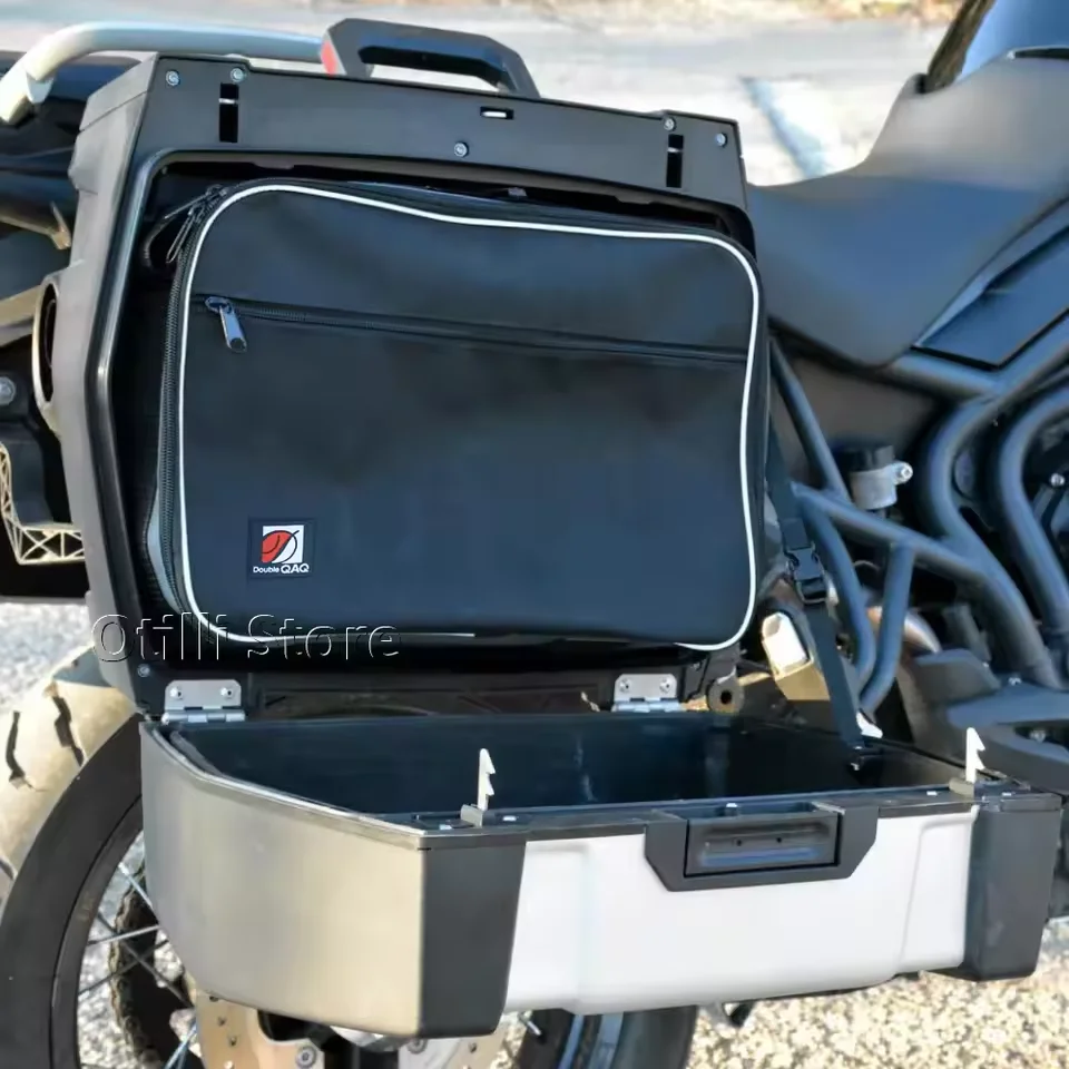 

Inner Bags For Tiger 800 XC Tiger800 TIGER 800 Touring Pannier Inner Bag Motorcycle Accessories Luggage Bags Black Nylon