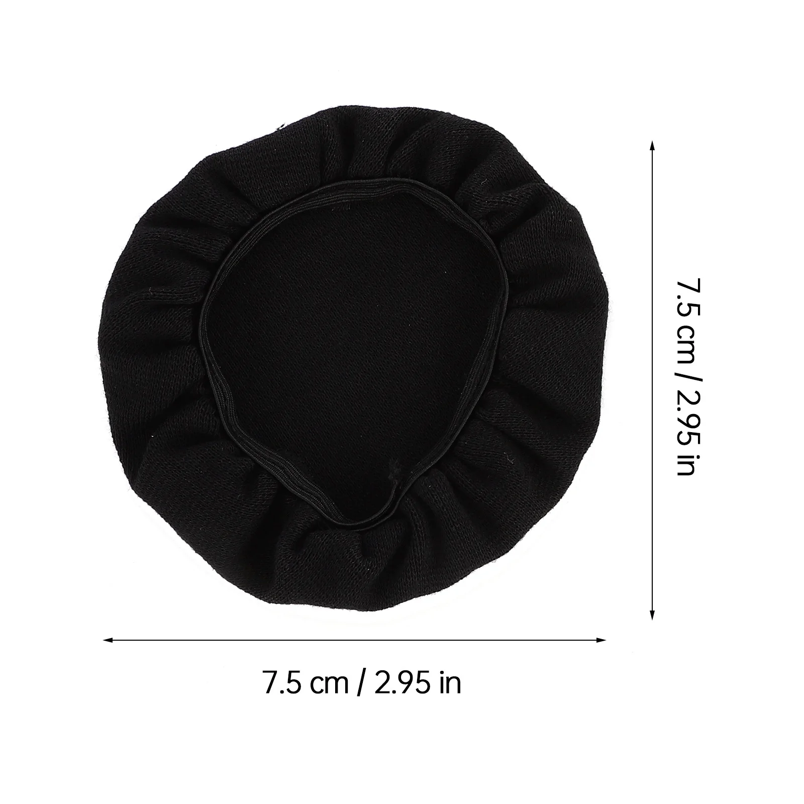 

4Pcs Cotton Headset Ear Covers Super Elastic Easy to Assemble Washable Earpads Headphone Cover Headset Earmuff Cover