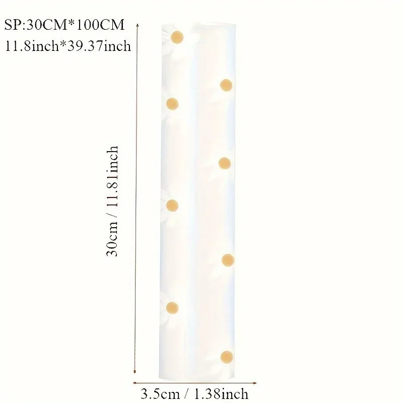 Non-Slip Daisy Print Shelf Liner Roll - Grip Cabinet & Drawer Mat, Easy-Clean for Kitchen,Fridge & Table,Decorative & Functional