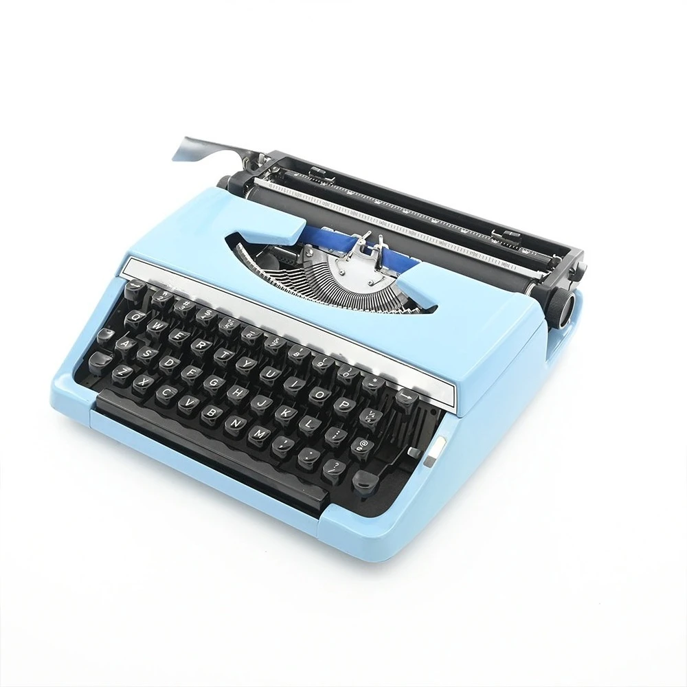 English Mechanical Typewriter, Used and Used As A Normal Item, Vintage Collection, Artistic Gift  Not Brand New