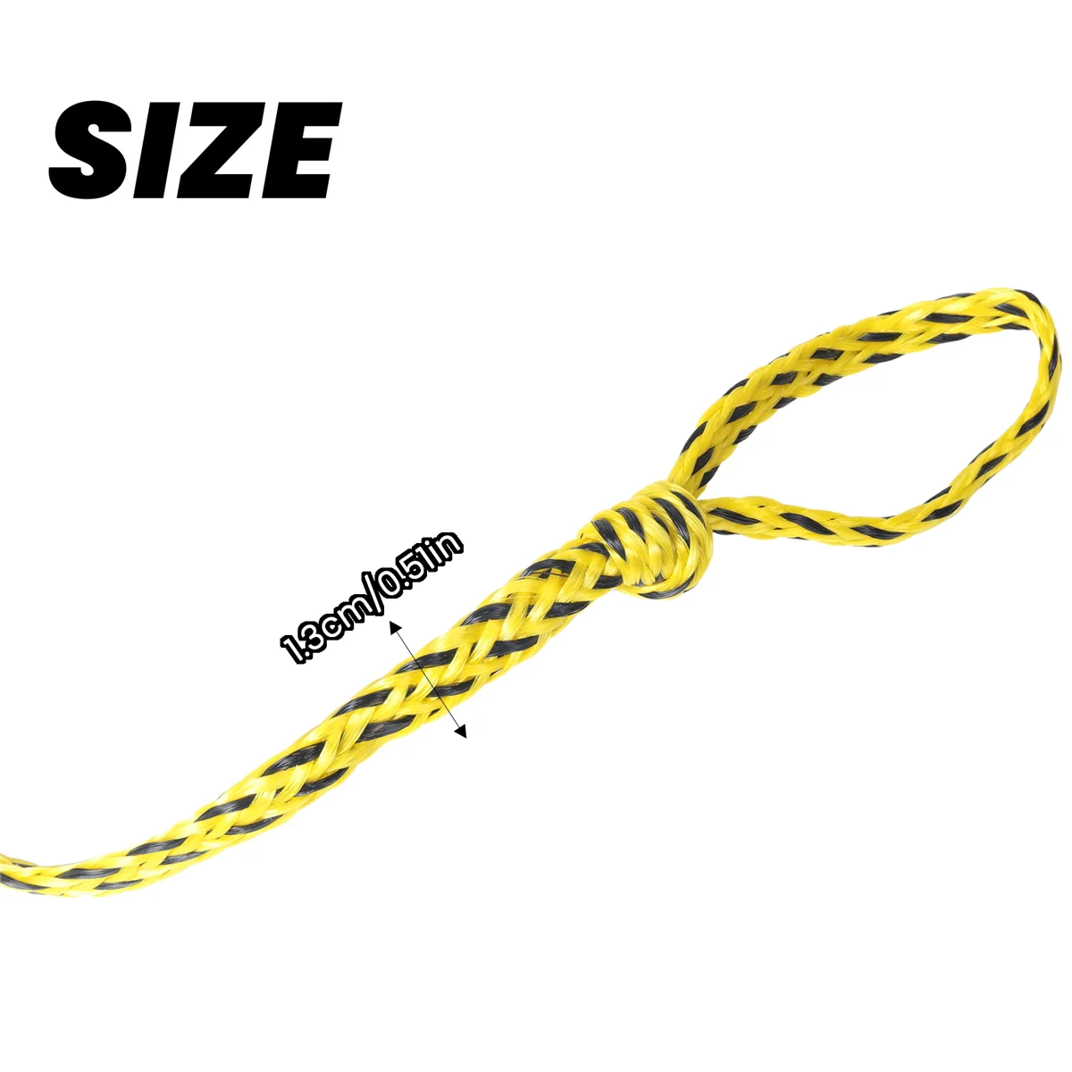 60FT Boating Tow Ropes Heavy Duty Water Ski Rope 1-3 Person for Towable Tubes,Tow Rope for Kneeboard