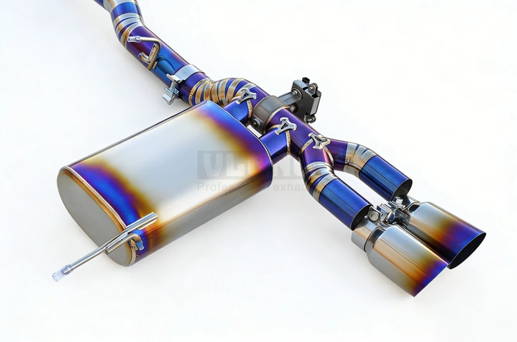 

For BMW MINI 2.0T (F56) 2014-2017 (F60) 2018-202 titanium alloy with valve exhaust high-performance lightweight exhaust system