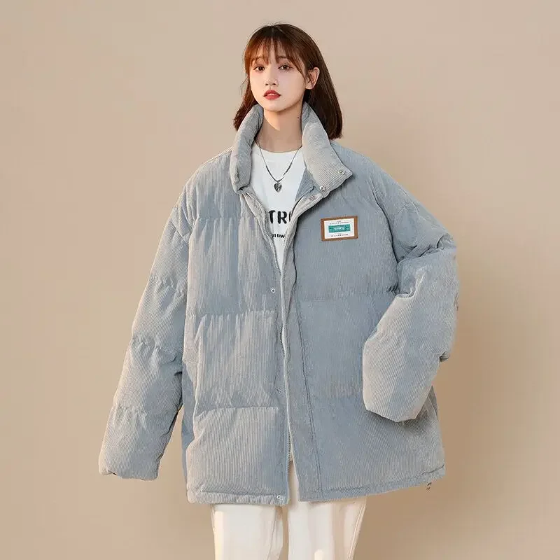 Winter Coat for Women Coats Parkas Jackets Corduroy Cotton Jacket Winter Men's Jacket Warm Thickening New Korean Fashion