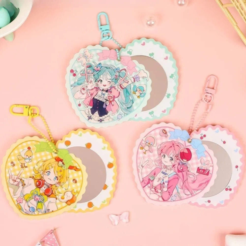 

Mirror Project Diva Anime Peripheral Cute Cartoon Originality Modeling Mirror Pendant Backpack Pendant