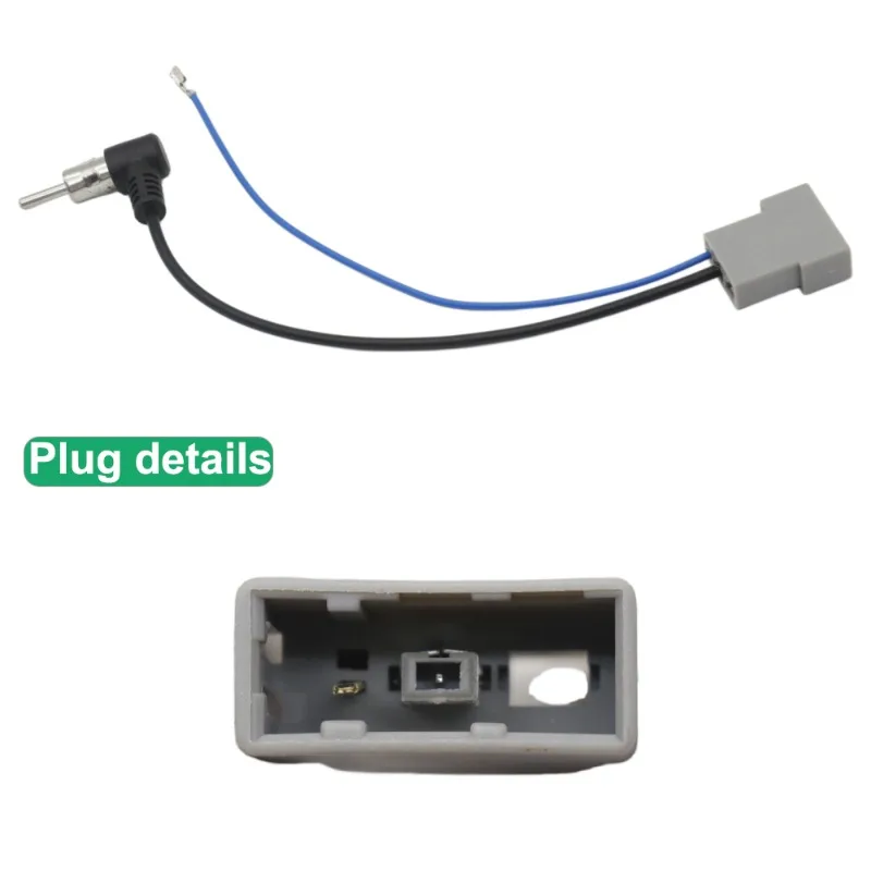 Radio Antenna Adapter Cable For Nissan Stereo Head Unit Aerial Connector Wiring Harness