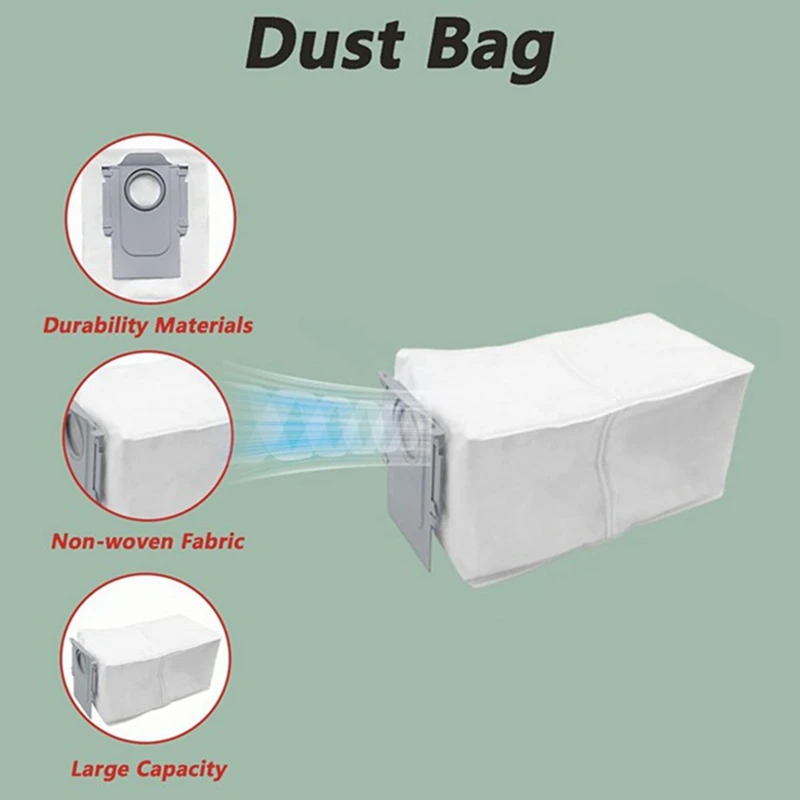 A15Q-Accessories For Roborock Qrevo Master Replacement Main Side Brush HEPA Filter Mop Pads Dust Bag Spare Parts