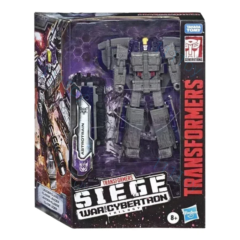 متوفر في المخزون هاسبرو محولات اللعب الكلاسيكية الحرب ل Cybertron Siege WFC-S51 Astrotrain عمل الشكل لعبة روبوت جمع هدية هوبي