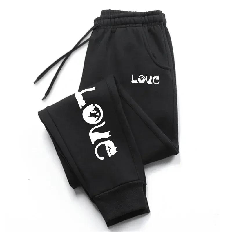 Hot Sales Women's Pants High Quality Sweatpants Elastic Band Woman Outdoors Trousers Jogging Drawstring Casual Sports Clothing