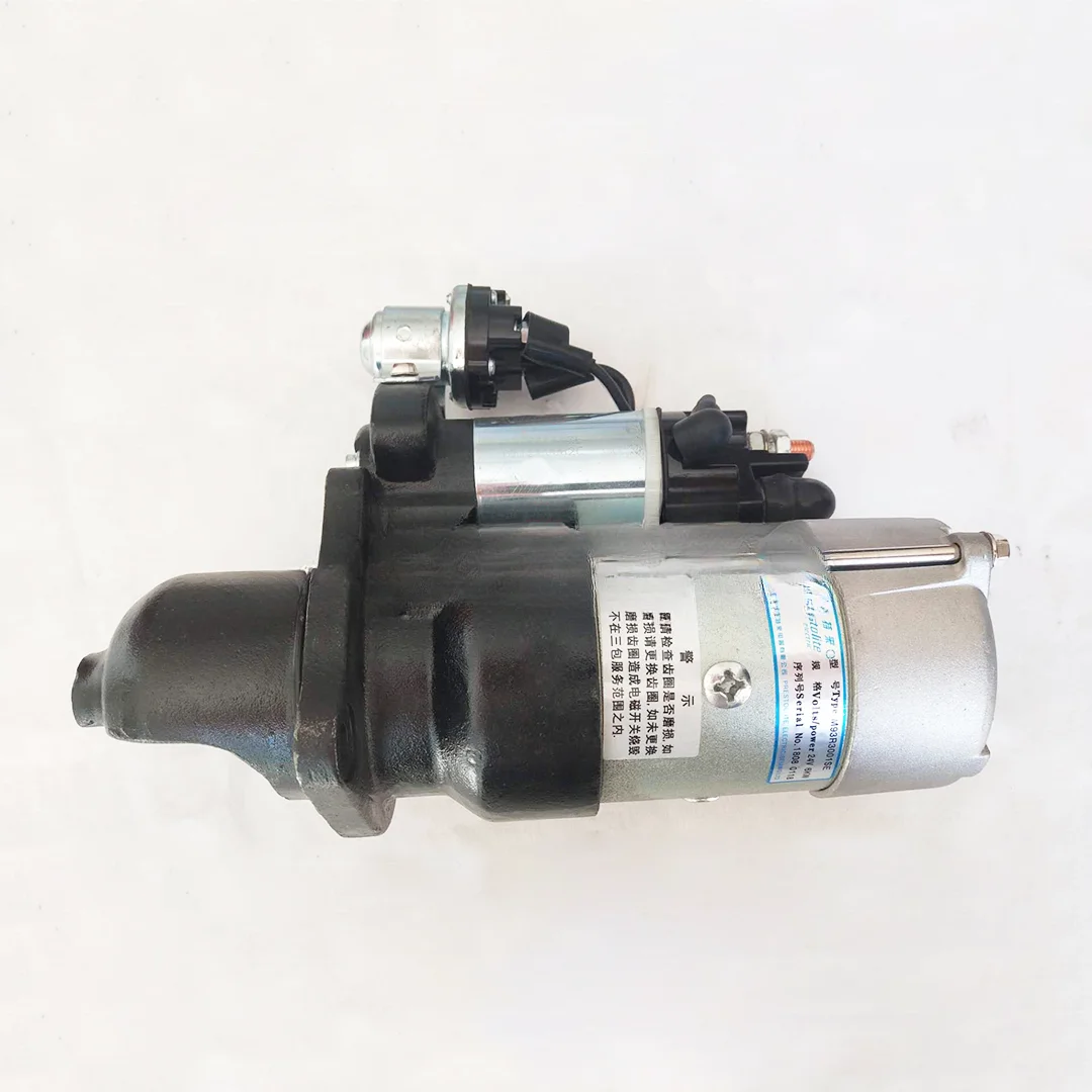 

6BT Engine Spare Parts 10T 24V Deceleration Starter Motor 4929600 4948058 for Heavy Truck