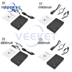 DC1018p UPS For Router Mini UPS Uninterrupted Power Supply DC1018p 8800mAh 10400mAh Lithium Ion Backup Battery