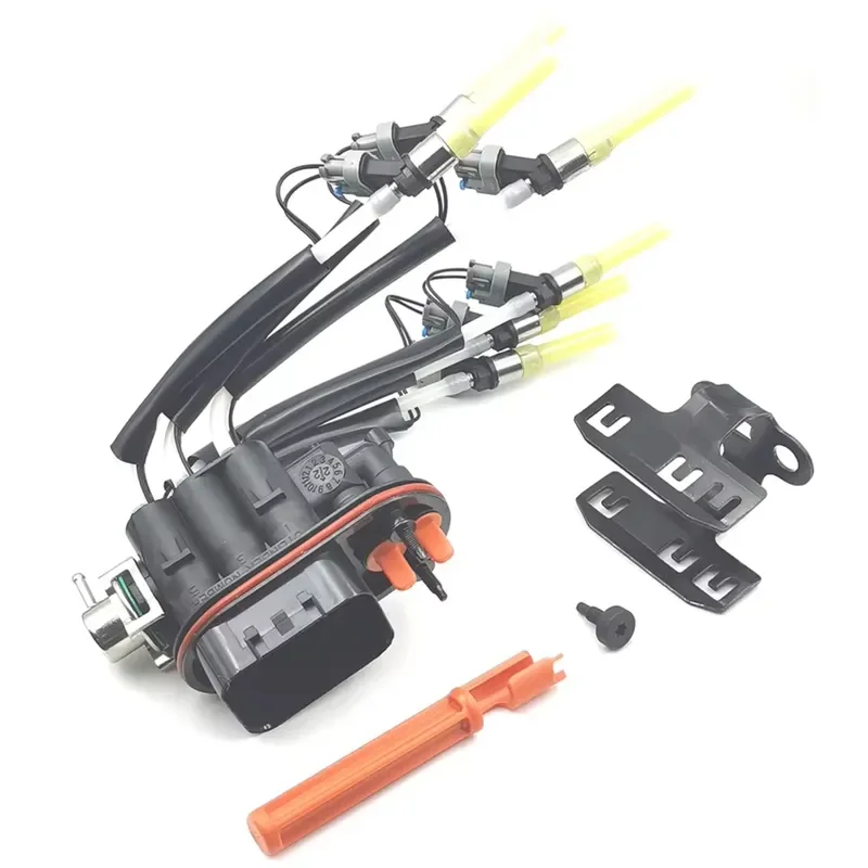 YY Premium-Fuel Injector Parts 6 Cylinder for Chevy GMC Trucks Vortec 4.3L V6 96- 02-FJ503 17113673 217-3028 16-9706 12568332