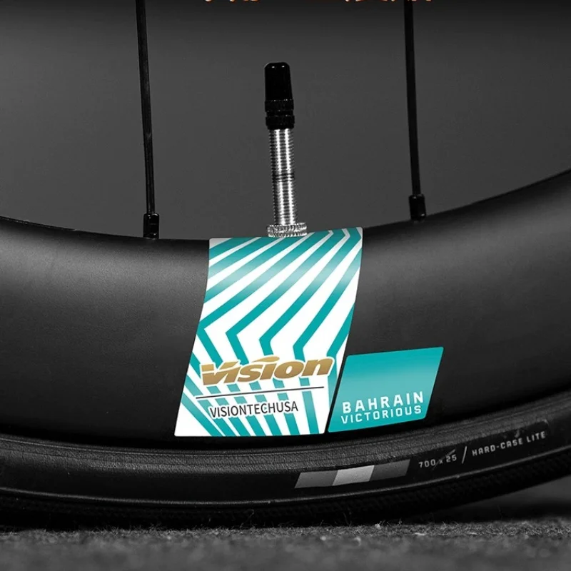 

Набор из 1 комплекта Z-образных наклеек на велосипедные клапаны, водонепроницаемые виниловые наклейки для декора колес горных и шоссейных велосипедов, скутеров