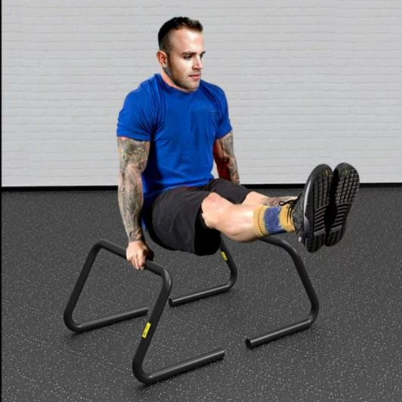 Home Wall Mount Arm Strength Trainer Parallel Bar Stand Push Up Chest Biceps Workout Portable Household Fitness Equipment