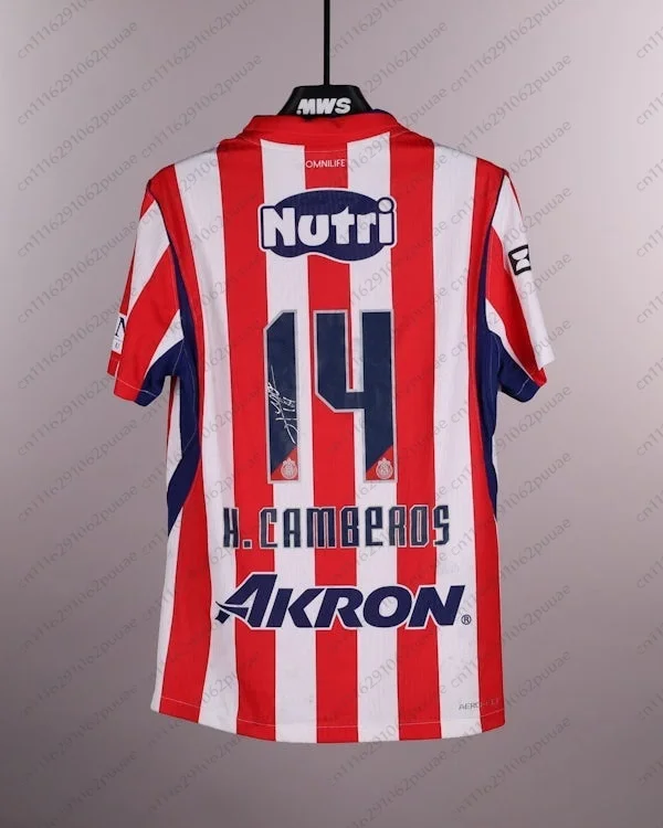 2026 Chivas De Guadalajara 3D-Druck Fußballtrikot Herren Atmungsaktives Schnelltrocknendes Kurzarm-T-Shirt Familien-Partnerlook – Detail 10