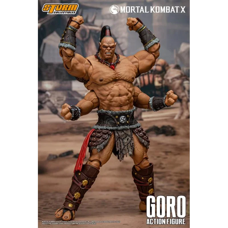 In Stock Original Storm Toys Mortal Kombat X Goro 1/12 Scale BBTS