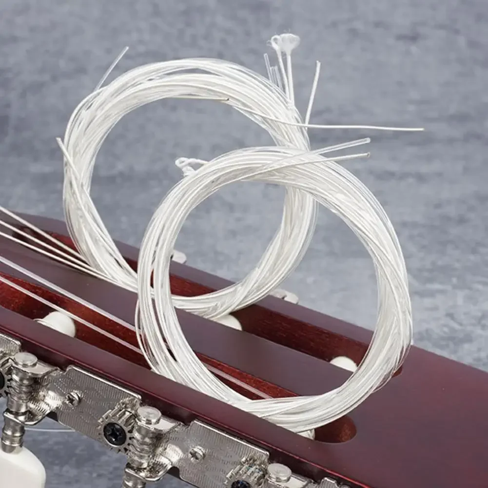 Classical Guitar Strings Guitar Strings 6Pcs Strings Durable Anti-oxidation Metal for Concert Guitar Classical